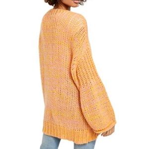 LIKE NEW Free People Home Town Cardigan  marmalade